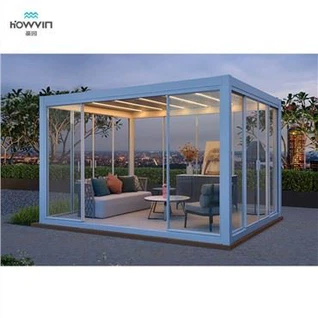 4m X 3m Rectangular Aluminium Pergola